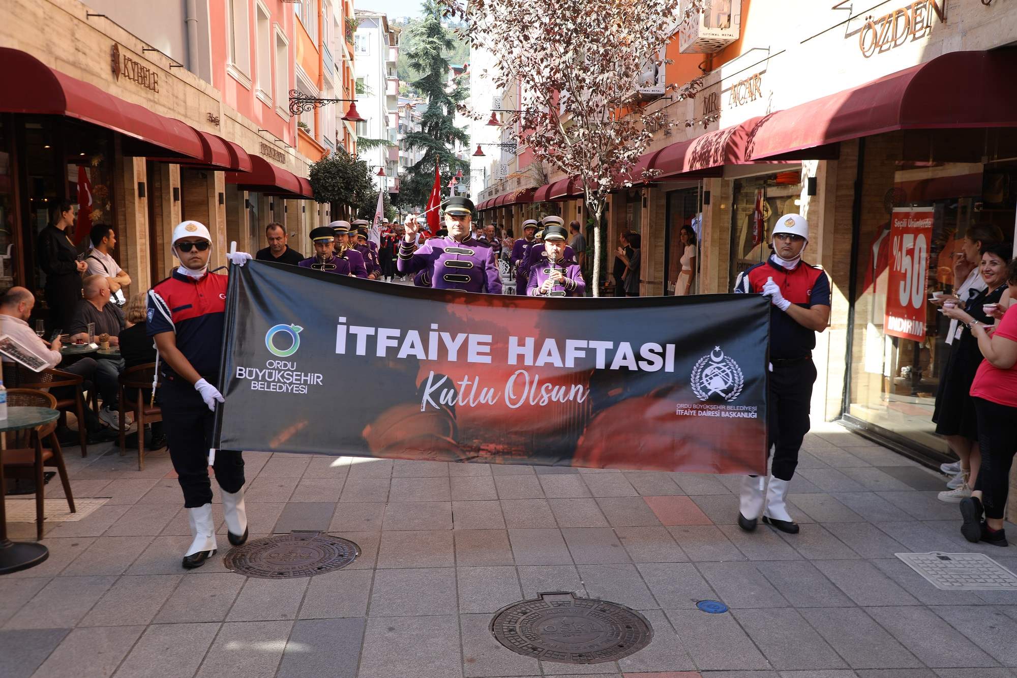 ORDU’DA İTFAİYE HAFTASI COŞKUYLA KUTLANIYOR